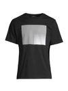 Theory Casey Blocked Gradient T-shirt In Black Multi