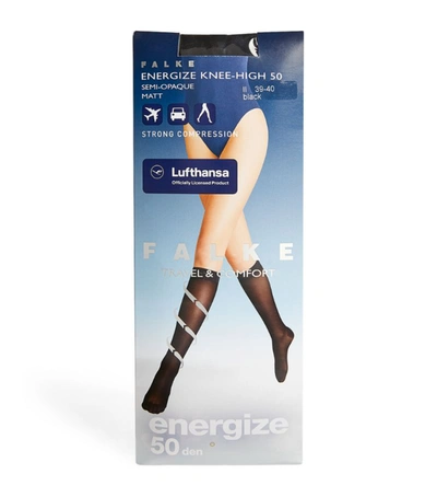 Falke Energize 50 Knee-high Socks In Black