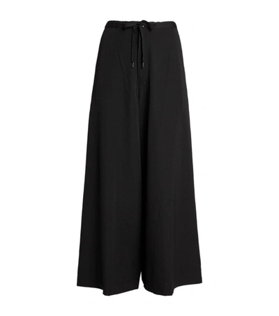 Yohji Yamamoto Wide-leg Drawstring Trousers