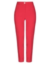 Boutique Moschino Casual Pants In Red