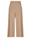 Clips Casual Pants In Camel