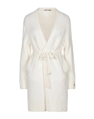 High By Claire Campbell Cardigans In Ivory