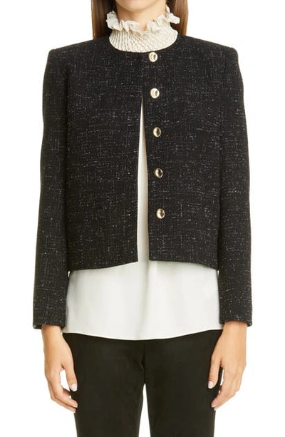 Lafayette 148 Women's Kade Tweed Jacket In Black Multi