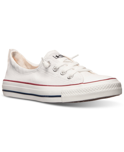 Converse Women's Chuck Taylor Shoreline Casual Sneakers From Finish Line In White