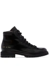 Common Projects Ankle Hiking Boots In Black