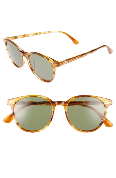 Toms Declan 54mm Sunglasses - Milk Honey Fade In Amber Ale