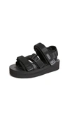 Suicoke Kisee-vpo Sandals In Black