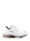 Balenciaga Triple S Lace-up Trainers In White