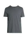 Atm Anthony Thomas Melillo Short Sleeve T-shirt In Steel