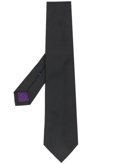 Polo Ralph Lauren Standard Neck Tie In Black