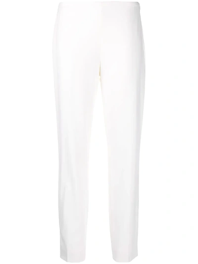 Polo Ralph Lauren Annie Slim-fit Trousers In Cream