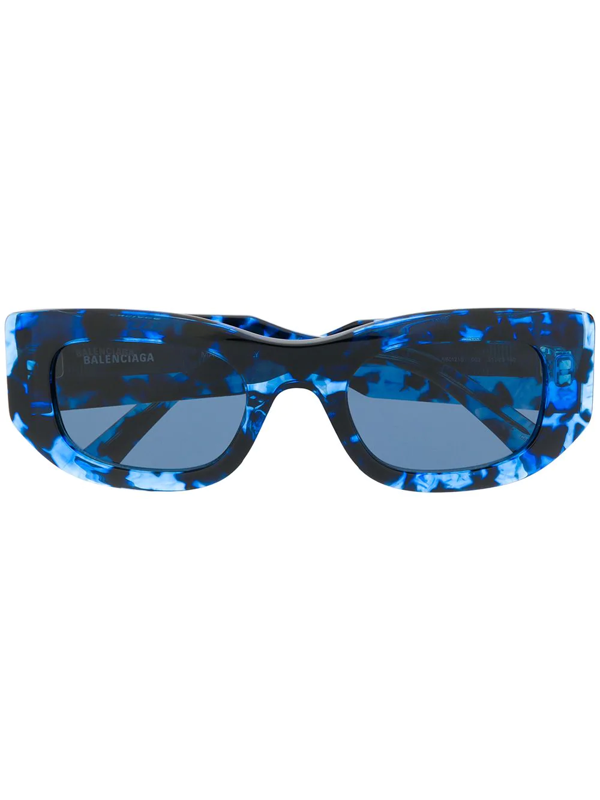 balenciaga rectangle sunglasses