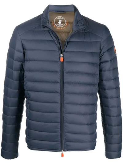 Save The Duck D3243m Gigay Padded Jacket In Blue