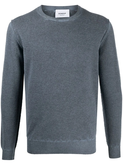 Dondup Wool Sweatshirt In Blue