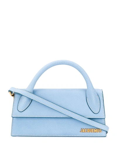 Jacquemus: Blue 'Le Chiquito Long' Bag