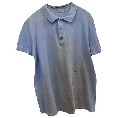 Pre-owned Dior Blue Cotton T-shirt