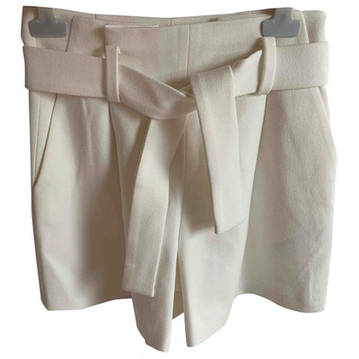 Pre-owned Maje White Shorts