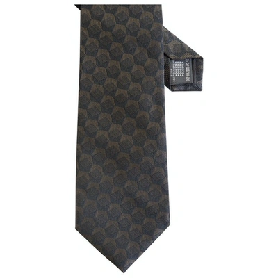 Pre-owned Z Zegna Silk Tie In Other
