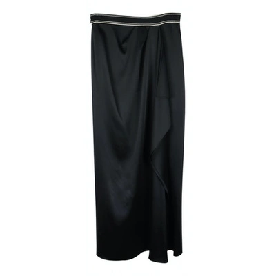 Pre-owned Peter Pilotto Maxi Skirt In Black