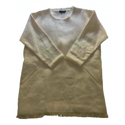 Pre-owned Isabel Marant Linen Mini Dress In Beige