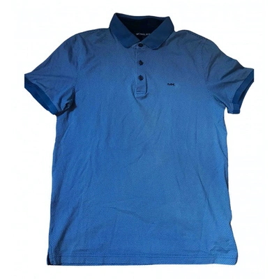 Pre-owned Michael Kors Blue Cotton T-shirt
