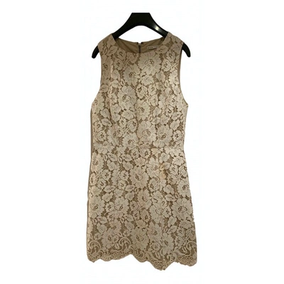 Pre-owned Alice And Olivia Lace Mini Dress In Other