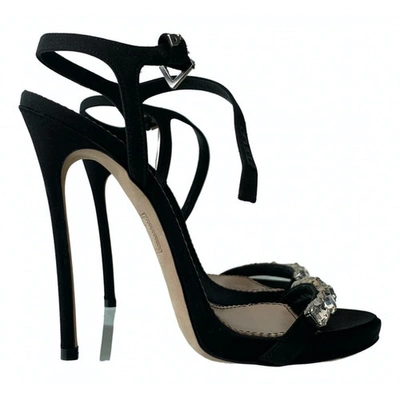 Pre-owned Dsquared2 Black Sandals