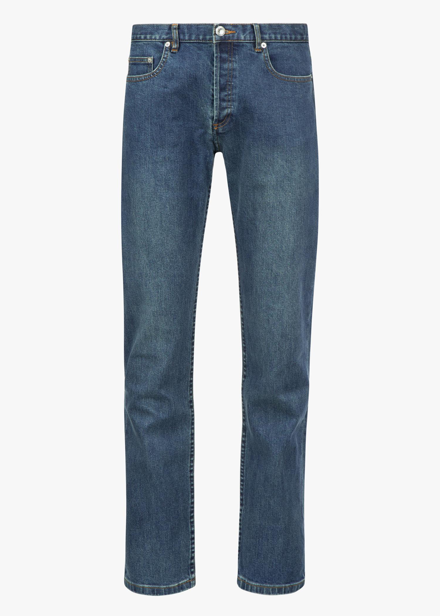 apc new standard washed indigo