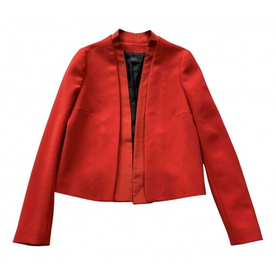 Pre-owned Joseph Jacket In Red