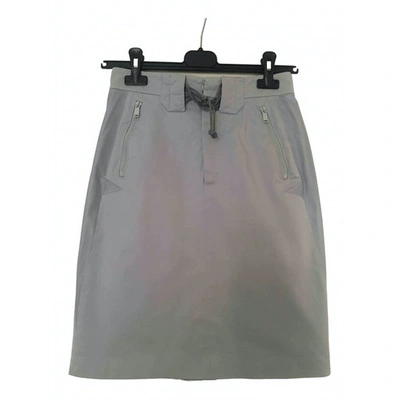 Pre-owned Gucci Mid-length Skirt In Grey
