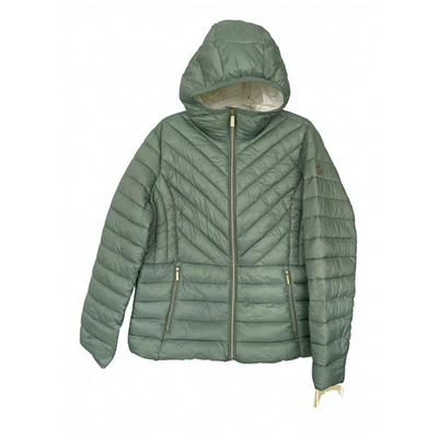 Pre-owned Michael Kors Jacket In Green