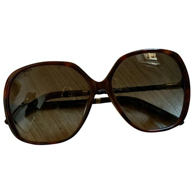 Pre-owned Tod's Camel Sunglasses