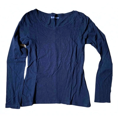 Pre-owned Petit Bateau Pull In Navy