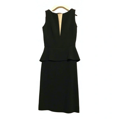 Pre-owned Osman London Mid-length Dress In Black