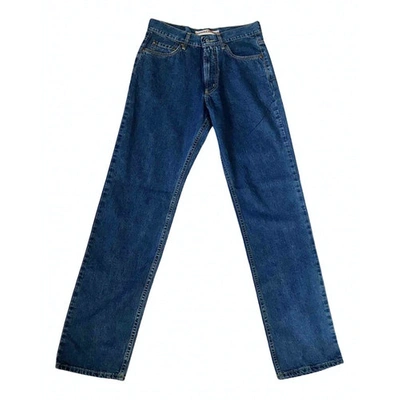 Pre-owned Carrera Blue Cotton Jeans