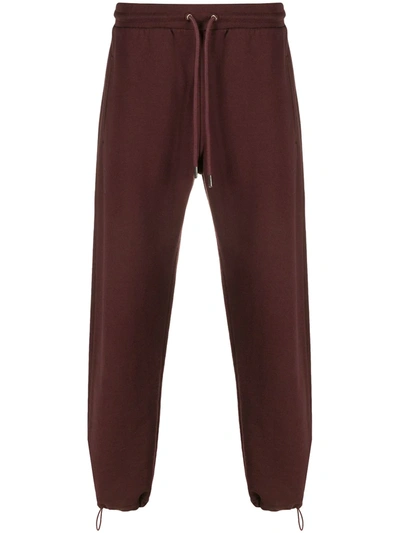 Opening Ceremony Small Box Logo Track Trousers In Brown