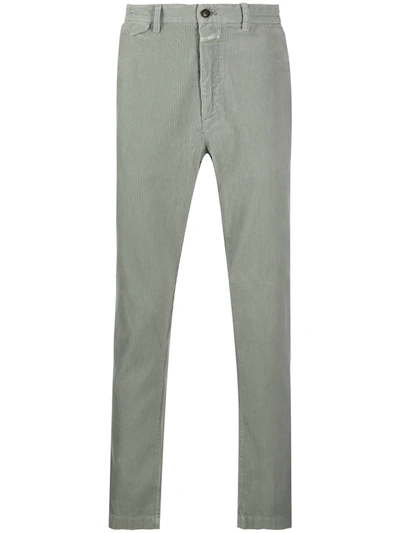 Closed Straight Corduroy Trousers In Green