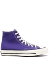 Converse Chuck Taylor(r) All Star(r) 70 High Top Sneaker In Candy Grape/ Black/ Egret