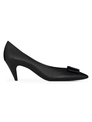 saint laurent anaïs bow pumps