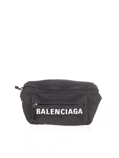 Balenciaga Wheel Belt Bag In Black
