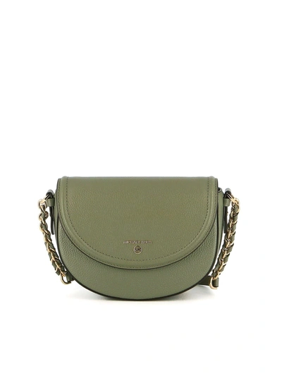 Michael Kors Jet Set Charm Medium Bag In Army Green