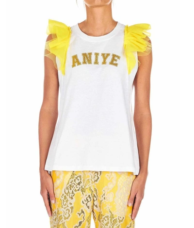 Aniye By Women's White T-shirt