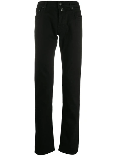 Jacob Cohen Straight-fit Jeans In Black