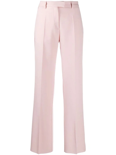Golden Goose Tailored Wide-leg Trousers In Pink