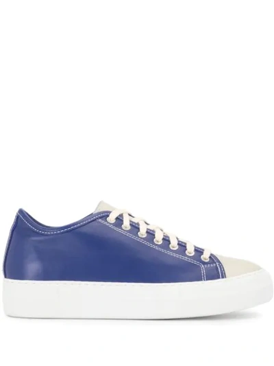 Sofie D'hoore Platform Sole Trainers In Blue
