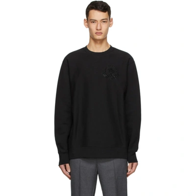 Moncler Genius 2 Moncler 1952 Black Fleece Logo Sweatshirt