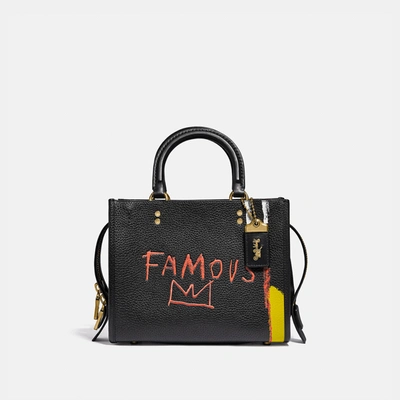 Coach X Jean-michel Basquiat Rogue 25 ® In Brass/black