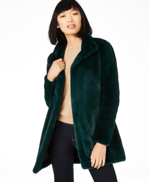 petite faux fur coat
