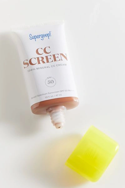 Supergoop ! Cc Screen 100% Mineral Cc Cream Spf 50 Pa++++ 416w 1.6 oz/ 47 ml