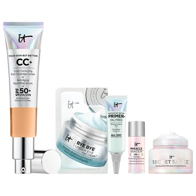 It Cosmetics Cc+ Cream With Spf 50+ Value Set Neutral Tan